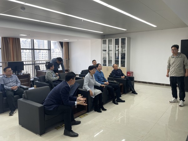 省自然资源厅来我队调研指导工作